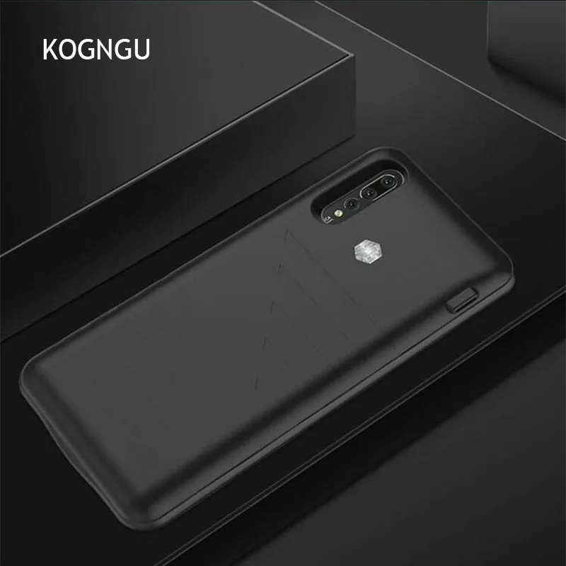

Kogngu Fashion Battery Charger Case Case for Huawei P20 6800mah Back Clip Battery Wireless Fast Charger for Huawei P20 Pro Case