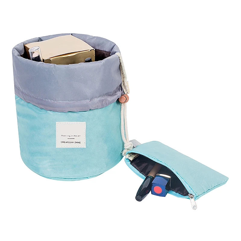 BAKINGCHEF Women's Toiletry Cosmetic Storage Bag Organizer Beauty Makeup Wash Cases Casual Travel Camping Weekend Accessories