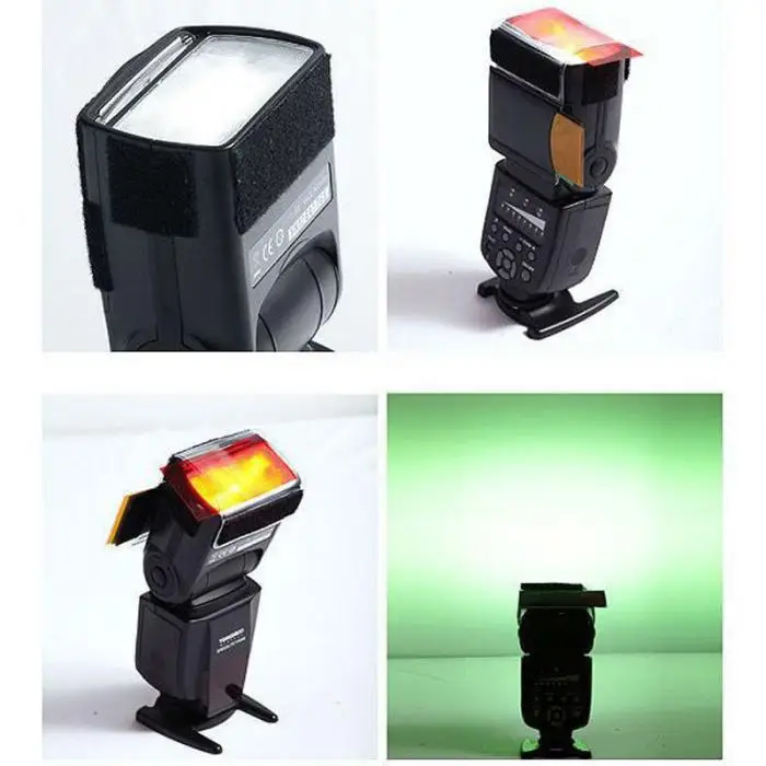 12/20 шт фонарик цветная карта Универсальная камера цветные фильтры Набор для Canon Nikon sony Pentax DSLR Speedlight новое поступление