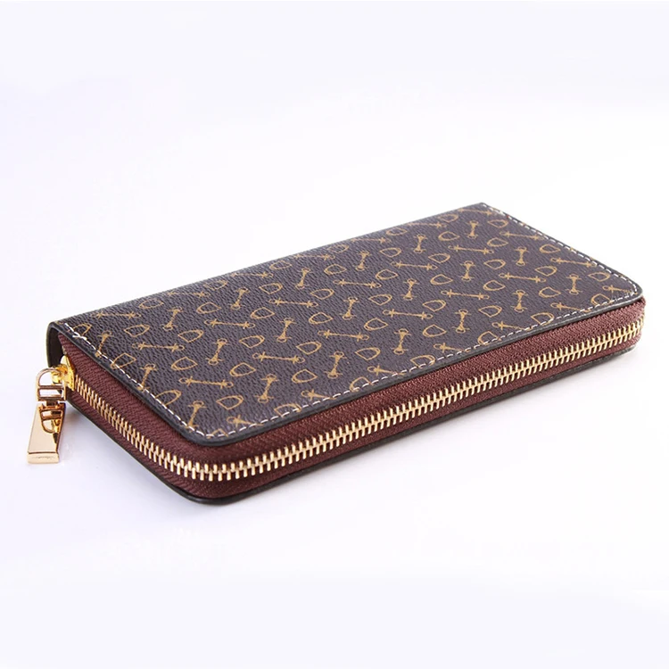 

2019 Women Leather Wallet Women's Bag Hasp Wallet Zipper Long Purses Coin Card Holder High Quality Retro Leather Phone Clutch