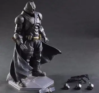 

BatMan Action Figure Play Arts Batman v Superman Dawn of Justice PVC Figure Toy 250MM Anime Movie Heavily-armored Playarts PA14