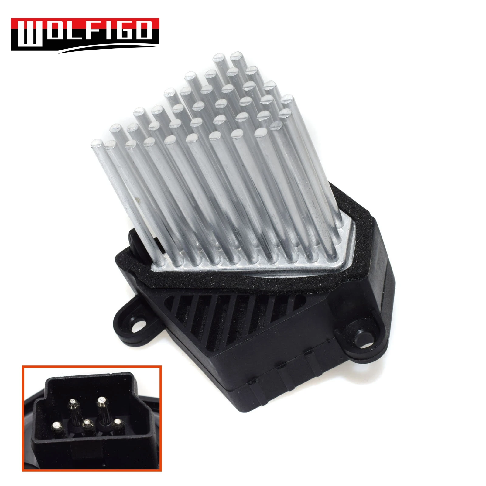 WOLFIGO AC вентилятор электродвигатель резистора итоговый этап для 325xi E39 528i X5 X3 64116920365