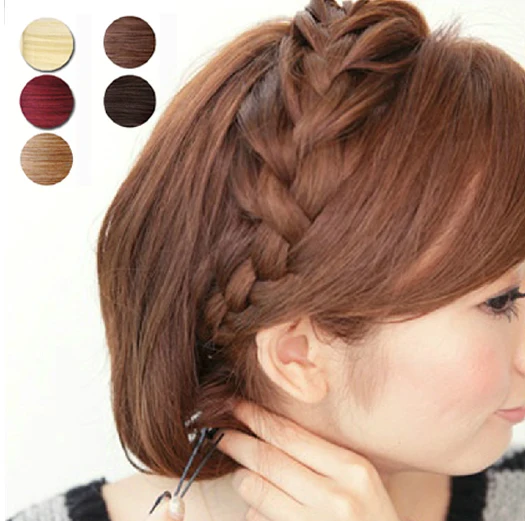 Ponytail Hairpiece Braid Hair Extensions pieces Braids ...