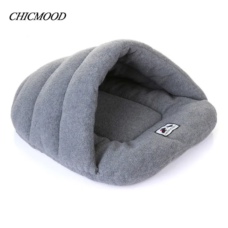 

New Simple Style Warm Sleeping Bags Pet Kennel Pet Nest Dog Litters Medium and Small Animal House Free shipping Dog House Perros