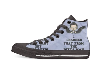 

Pizza Cas Casual High Top Canvas shoes sneakers Light Walking Shoes
