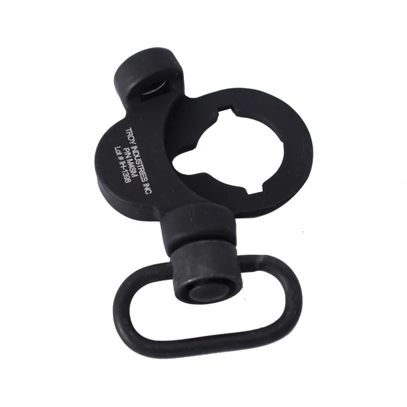 

Troy Dual Side End Plate flexible QD Sling Mount push botton adapter fit for M4 M16 Airsoft BK DE