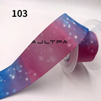 

300Yards 25mm/38mm Rainbow gradient Color Printed Grosgrain Ribbons DIY Handmade Materials Wedding Gift Wrap