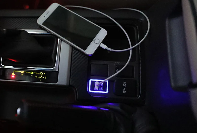 XCGaoon QC3.0 Quickcharge автомобильное зарядное устройство двойной USB телефон PDA адаптер DVR Plug& Play кабель для Toyota
