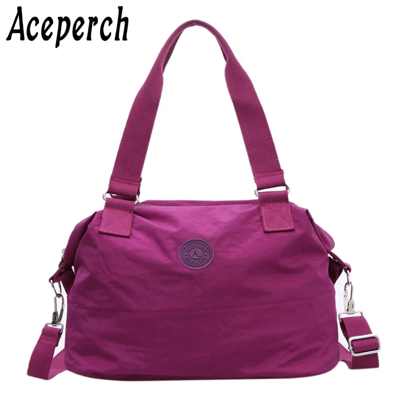 ACEPERCH Fashion Top handle Bag Female Luxury Handbags Women Bags Travel Organizer Waterproof ...