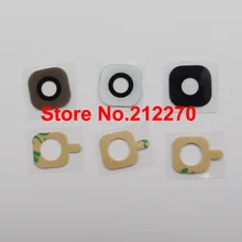 500 компл./лот задний объектив задней камеры крышка с клеем Стикеры для Samsung Galaxy S6 и S6 край