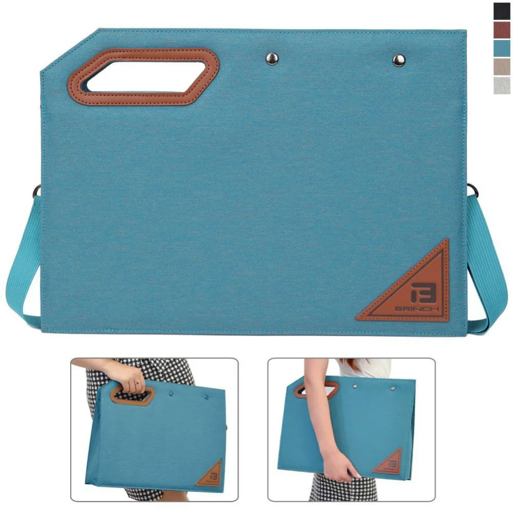 

BRINCH Nylon Portable Laptop Bag Shoulder Sleeve Case Messenger Bag Briefcase For 11.6 - 13.3 Inch Laptop / Notebook / MacBook