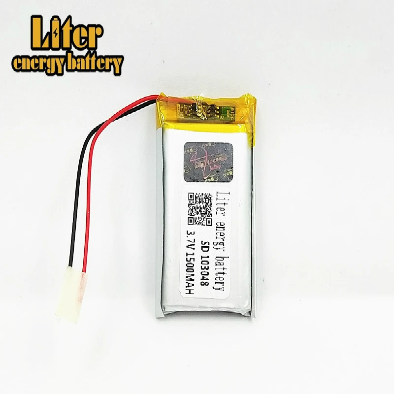 1/2/4 шт 3 7 V 1500mAh 103048 перезаряжаемая батарея DIY литий-полимерные батареи для DVD GPS MP3 MP4