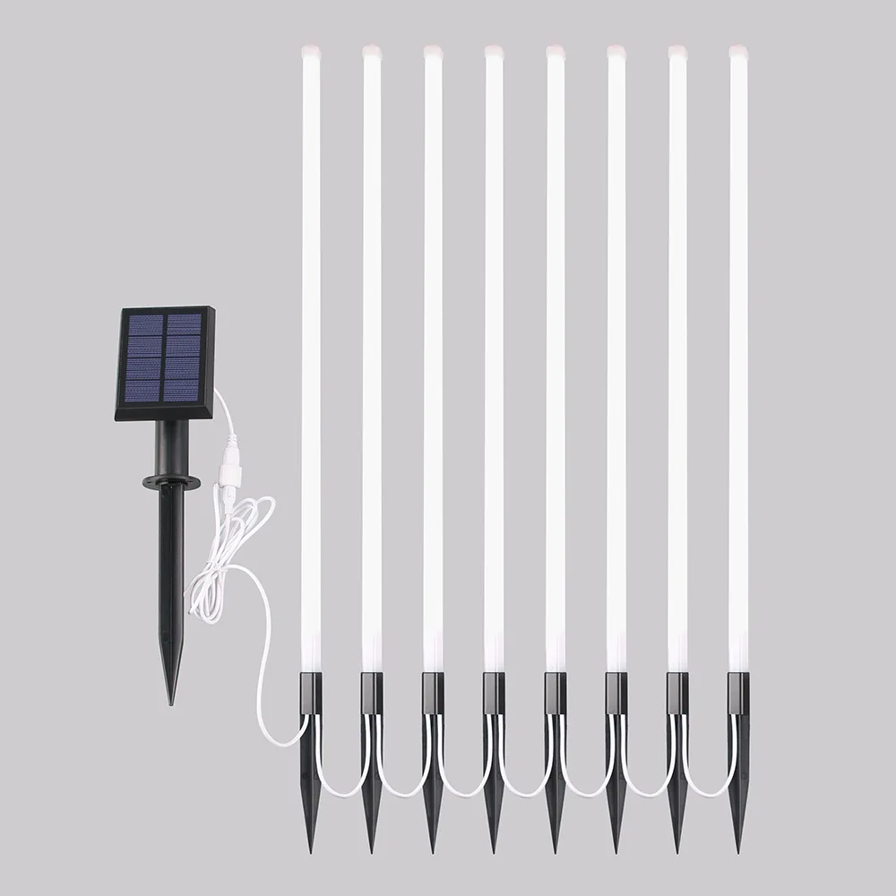

Waterproof solar LED meteor lamp string landscape garden lamp outdoor waterproof insert decorative lamp meteor lamp