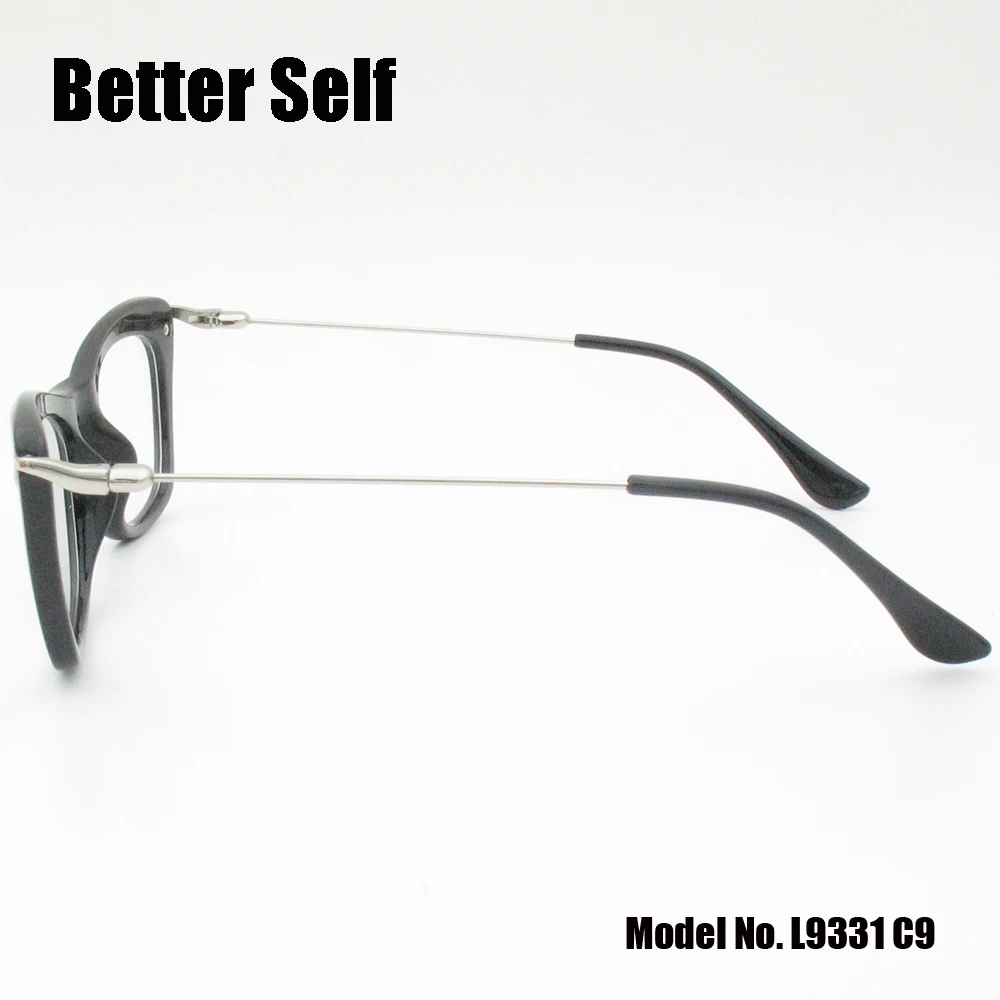 Беттер Селф L9331 винтажная оправа кошачий глаз брендовая дизайнерская прозрачная линза очки женские очки класс PC очки