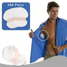 100/200/300/400 шт одноразовые впитывающие подмышечные потовые гвардии прокладки платье щит наклейки дезодорант для Для женщин в виде листа