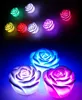 Chaude 7 couleurs changeant Auto sans flamme romantique Rose en forme de LED fête de mariage de noël ► Photo 2/4