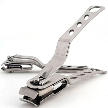 

Stainless Steel 360 Degree Nail Clipper Cutter Trimmer Manicure Pedicure Care Tool New
