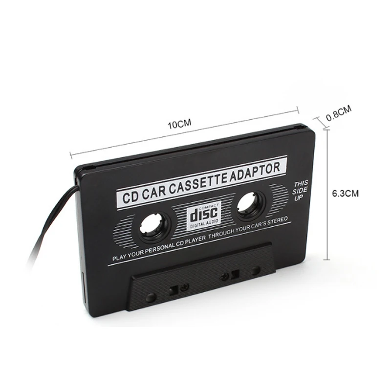 Кассетный Aux адаптер 3,5 мм разъем автомобильный Кассетный магнитофон Mp3 плеер Конвертер CD плеер для iPhone автомобильные аксессуары