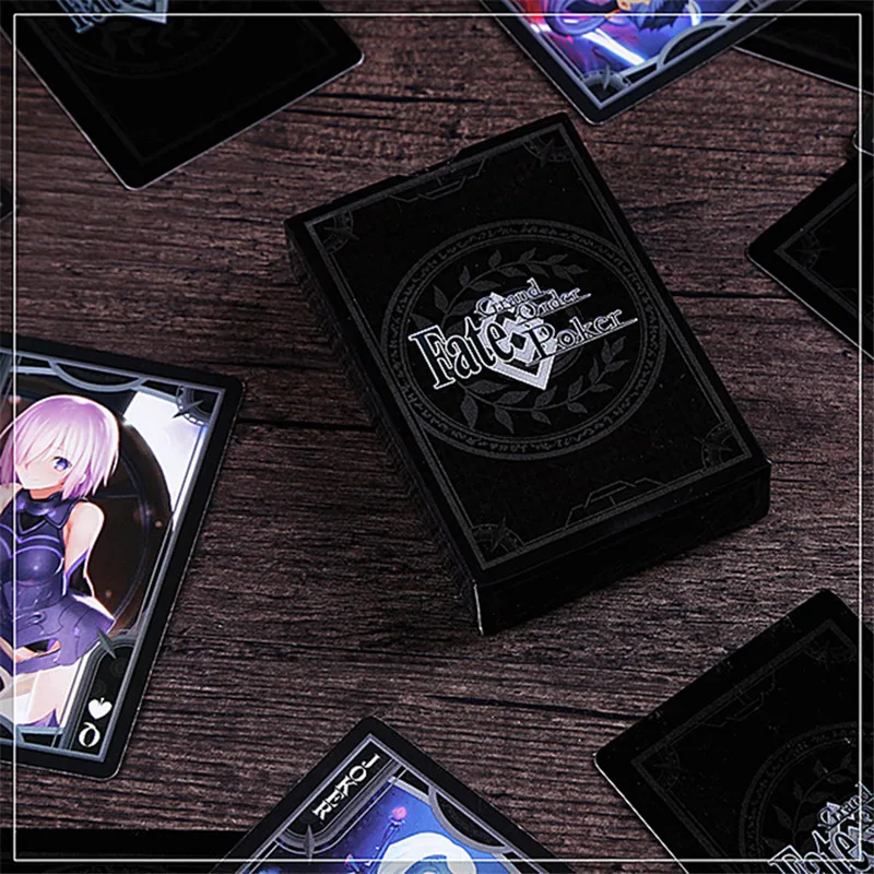 Аниме игра Fate Grand Order FGO Настольный Покер карты игральные карты развлечения вечерние Косплей коллекция подарки