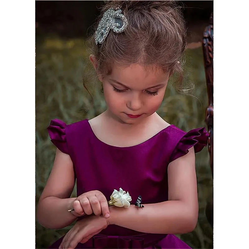 New-Arrival-Purple-Flower-Girl-Dresses-Appliques-Ball-Gown-Formal-Ruffles-O-Neck-Sleeveless-Pageant-Communion (2)