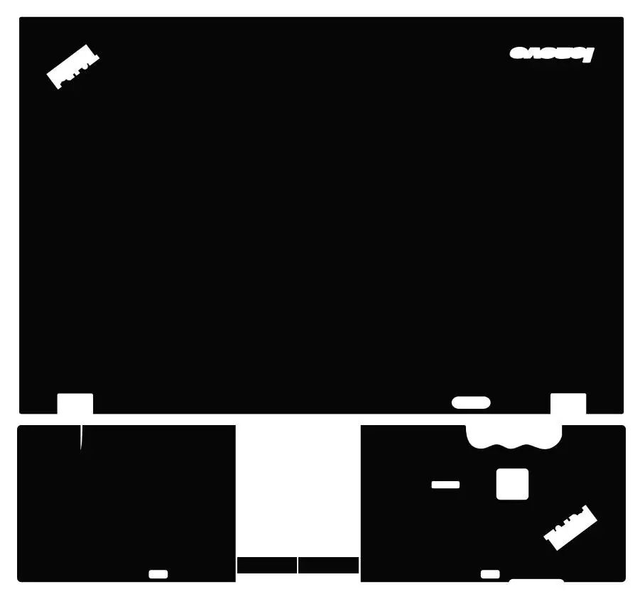 

Special Laptop Leather Carbon fiber Vinyl Skin Stickers Cover guard For Lenovo ThinkPad T520 W520 15.6-inch