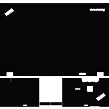 Специальные кожаные виниловые наклейки для ноутбука из углеродного волокна для lenovo ThinkPad T520 W520 15,6 дюйма