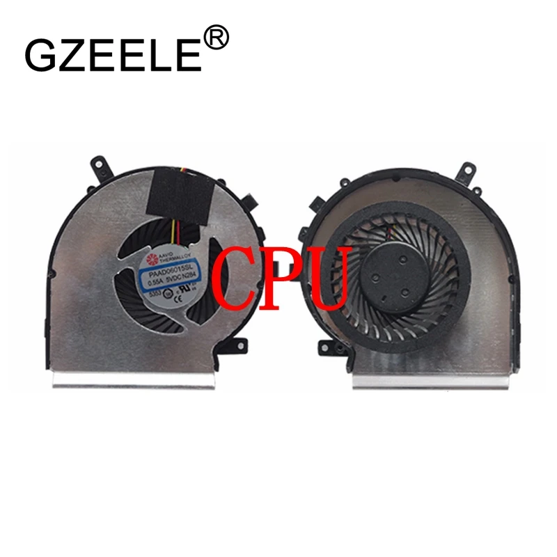 GZEELE جديد مروحة تبريد كمبيوتر محمول ل MSI GE62 MS-1795 GE72 PE60 PE70 GL62 GL72 GP62 GP72 PE60 PE70 سلسلة محمول PAAD06015SL