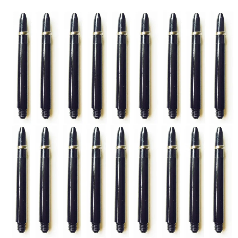 

50pcs/Lot 48mm Nylon Dart Shafts Standard 2BA Screw Thread Plastic Darts Rod Stem+Dart Flight Holder Protection Ring Accessories