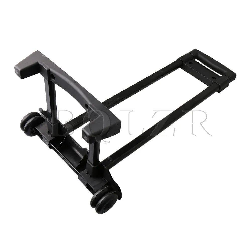 BQLZR R018 Plastic 20 inch Travel Luggage Trolley Telescopic Handle Aluminium Alloy Pull Drag