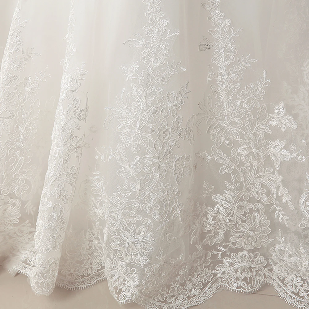 Простое свадебное платье без поезда, вырез лодочкой, половина рукава, Vestidos de Novia, шнуровка сзади, Abito da Sposa, роскошный Suknia Slubna