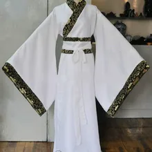 Костюм для китайской одежды хан, мужские халаты, три воюющие штаты, костюмы династии Цинь