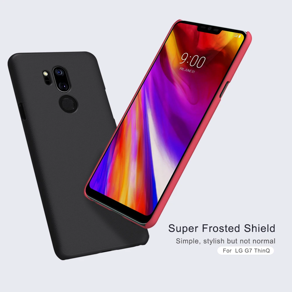 Для LG G7 чехол ThinQ G8 Nillkin супер матовый защитный твердый пластиковый на заднюю
