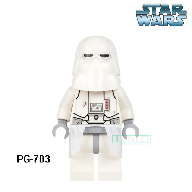 Educational Blocks PG703 Imperial Snowtrooper Commander SW580 Star Wars Super Heroes Action Figures Bricks Kids DIY Toys Hobbies | Игрушки и