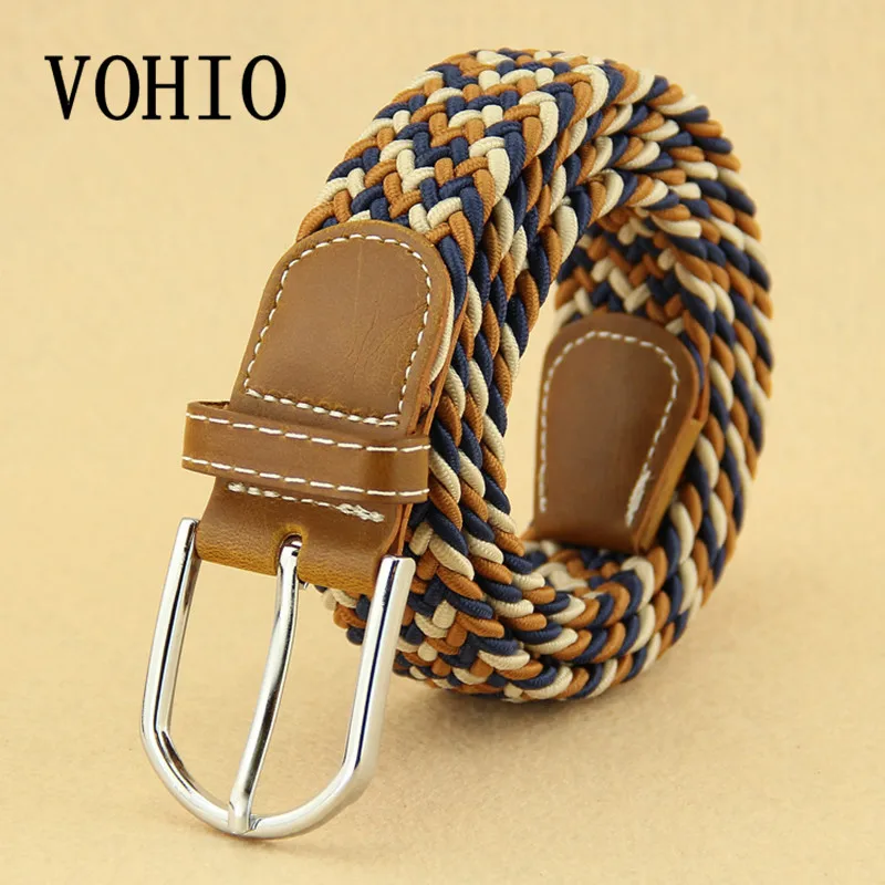 mens woven belt