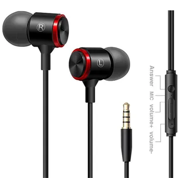 

In Ear Earphone Metal Heavy Bass Sound Quality Music Earphone China's High-End Brand Headset Fone De Ouvido Super Extra Bass