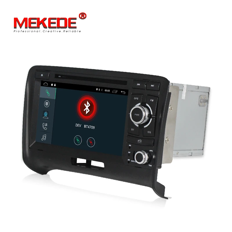 Clearance MEKEDE Quad core Android 7.1 7inch 2din Car Multimedia Car Radio Audio Car DVD player For Audi TT 2003-2010 support 4G Wifi BT 3