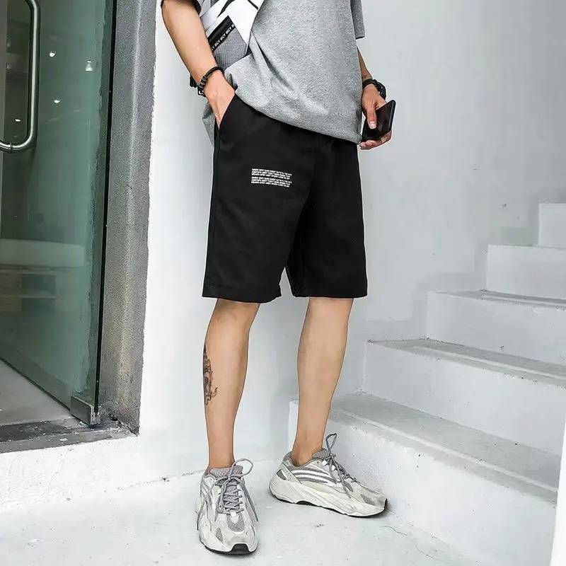 Модные мужские шорты летний женский комбинезон крутой спортивный карман мужской мягкий свободный уличная одежда