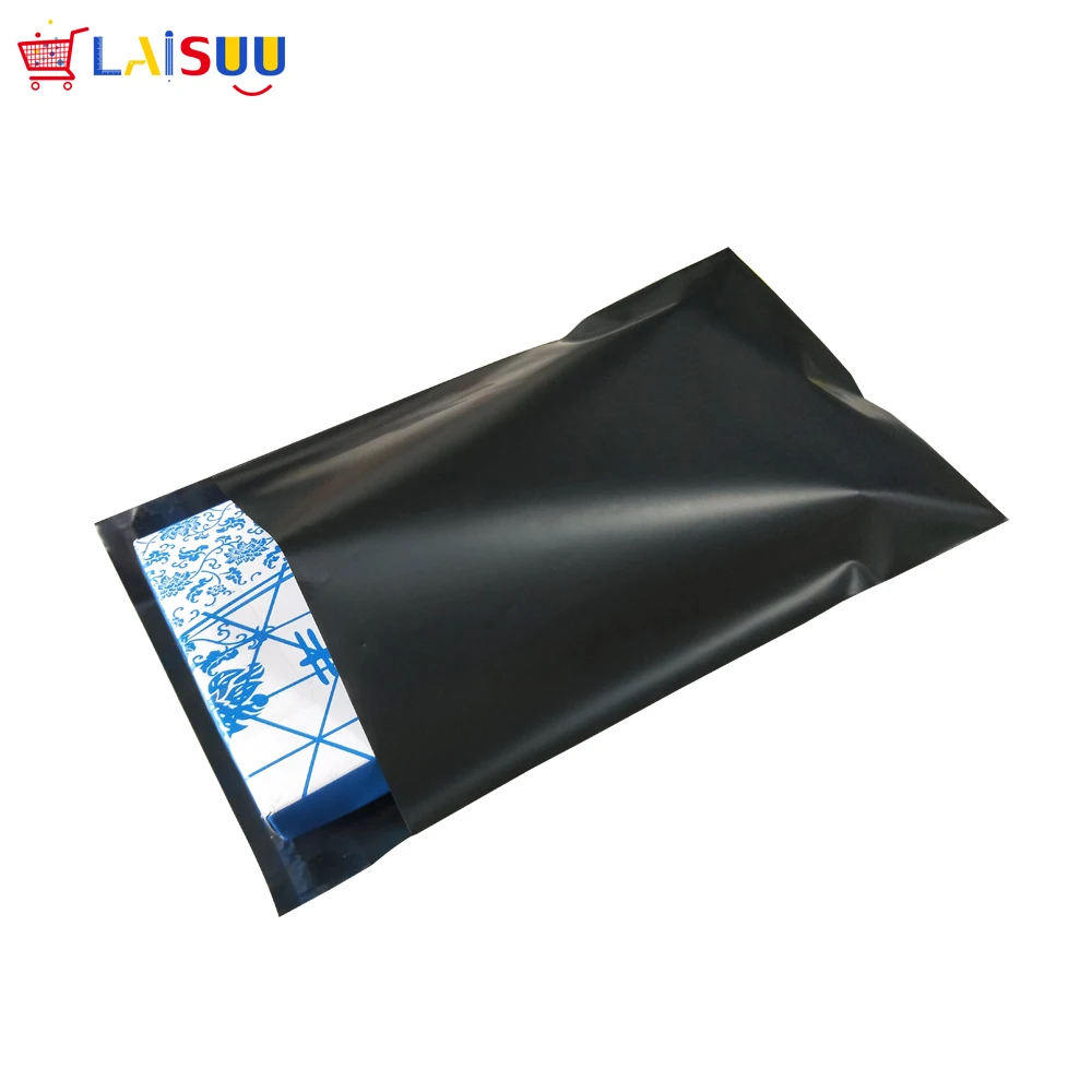 

50pcs 15x23cm 6x9 inch Black Poly Mailers Self Seal Plastic mailing Envelope Bags/poly Jiffy bags