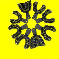 Dental full mouth edentulous tray Thermoformable Initial impression Tray Full mouth absorbent denture