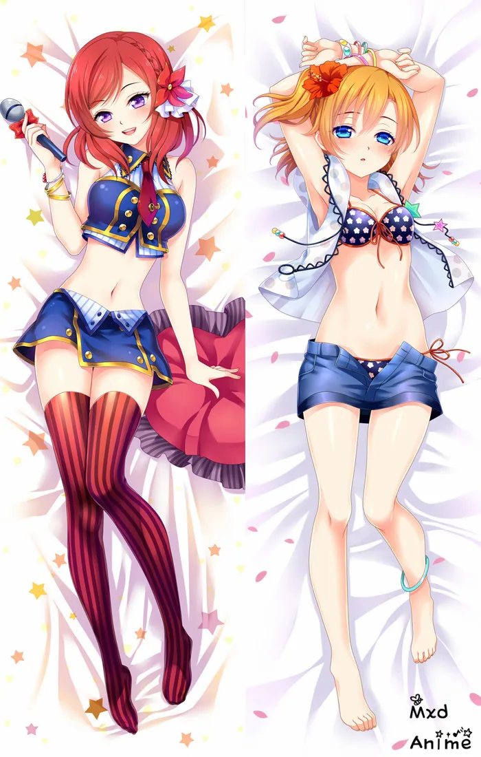 Японское аниме Love Live! Школьный идол проект нишикино Маки дакимакура наволочка