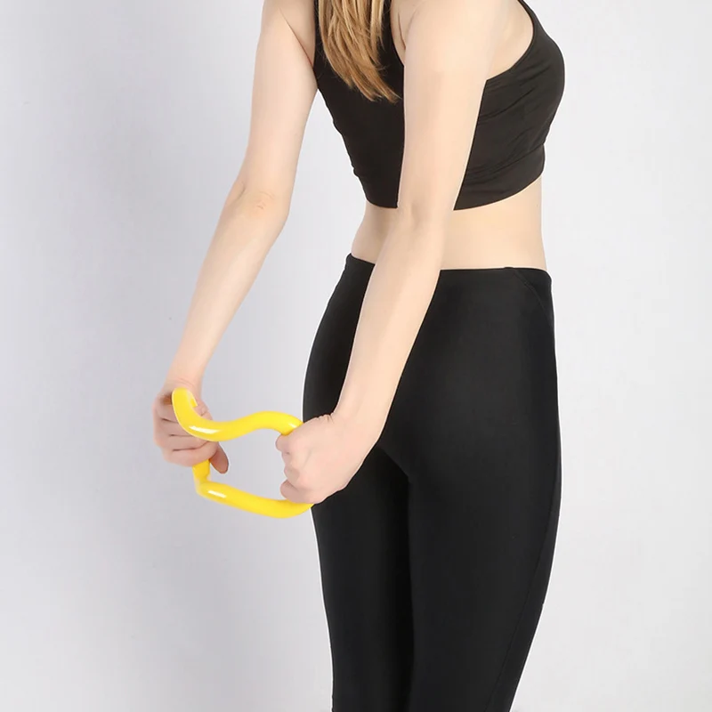 Hot Yoga Ring Resistance Training Full Body Fitness Circle Support Tool Pull Strength Pilates Rings DO2 | Спорт и развлечения