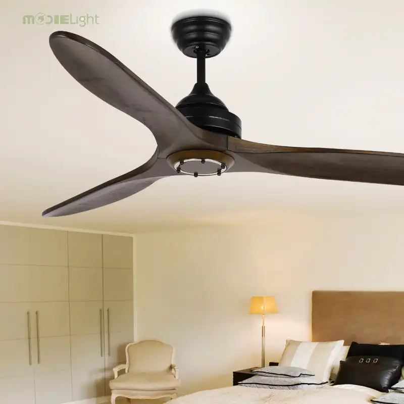 42 Inch Vintage Wooden Ceiling Fans Without Light Bedroom Home Fan 42 Inch Vintage Wooden Ceiling Fans
