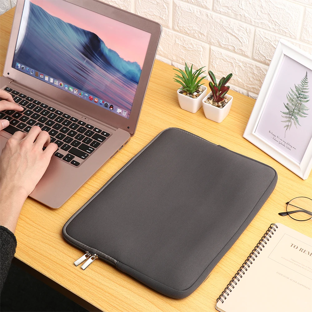 Сумка чехол для ноутбука мягкий портфель MacBook Air Pro Lenovo HP Dell Asus 11 13 14 15 17