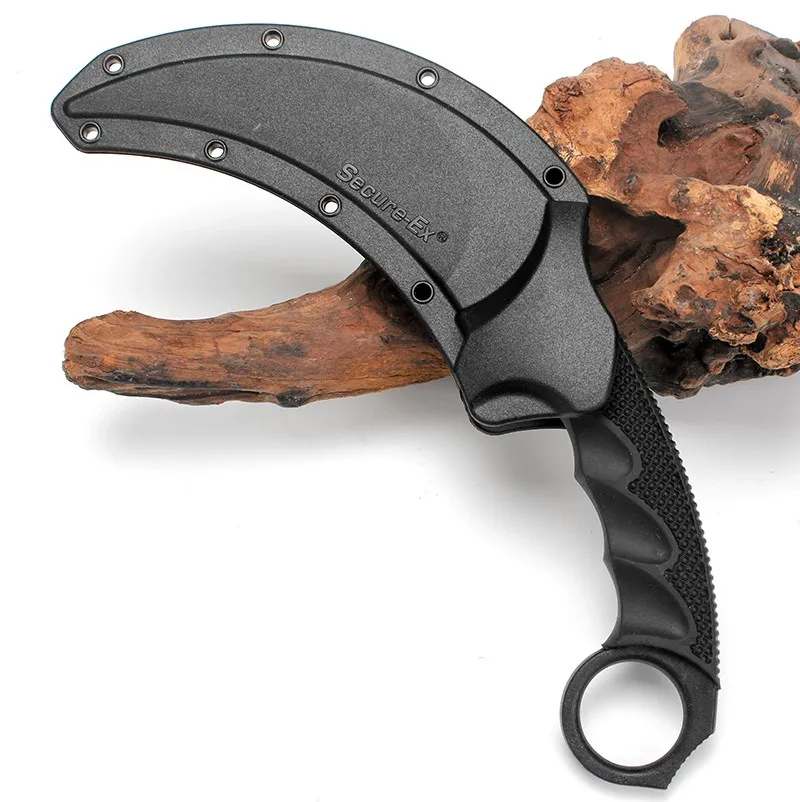 Новейшие холодные стальные Тигры 58-60HRC karambit нож открытый кемпинг инструменты охотничий нож спасательные ножи выживания с безопасной-Ex шиной