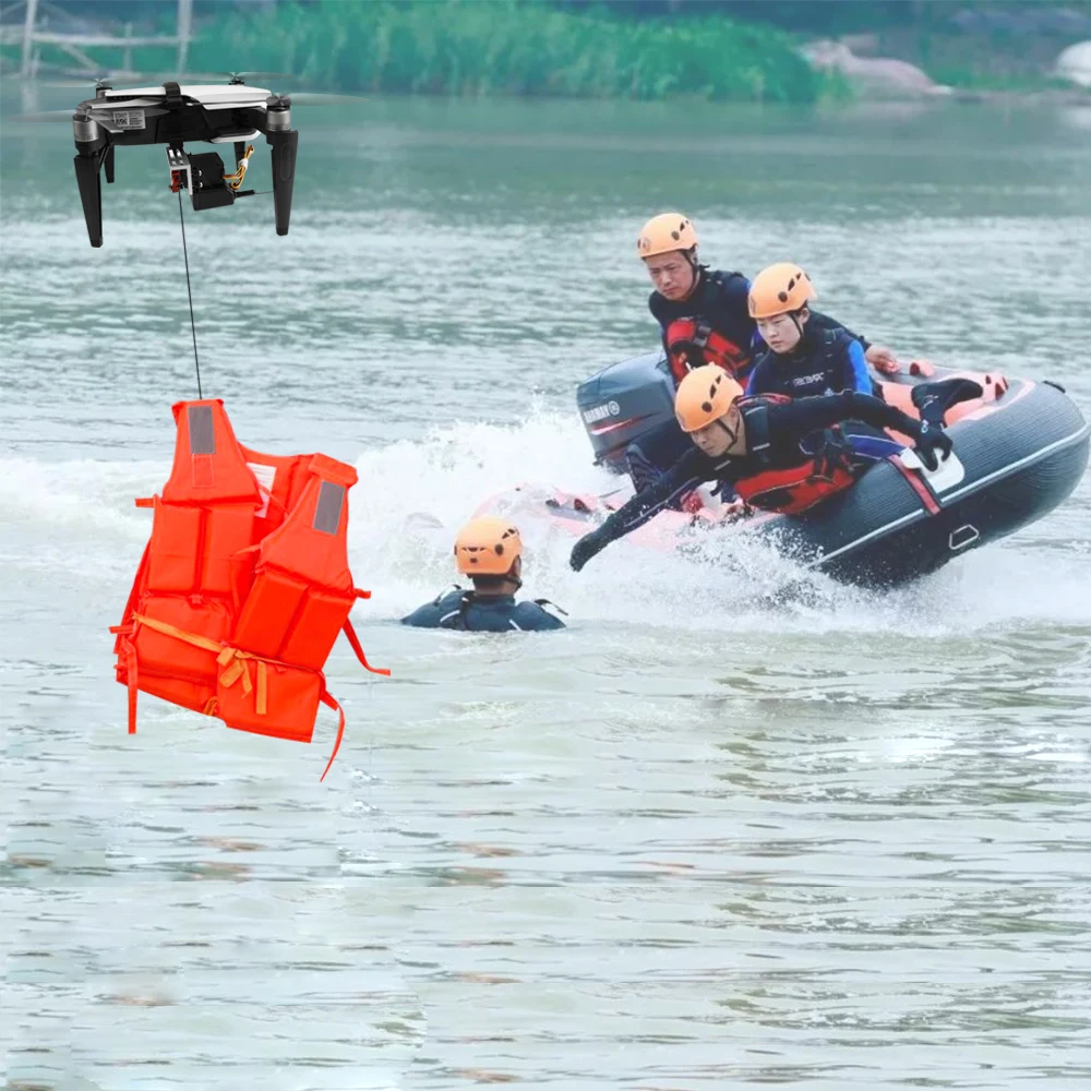 

DJI Mavic AIR Drone Throw Device Air Drop System Remote Delivery Thrower Payload Drop Release Kit Refit Pack for DJI Mavic Air