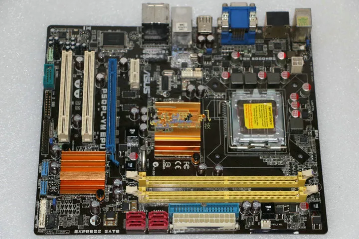 G43 motherboard Free shipping 100% original Desktop motherboard for Asus P5QL-CM DDR2 LGA 775 G43 mainboard asus original motherboard g31m s2l g31 ddr2 lga 775 motherboard