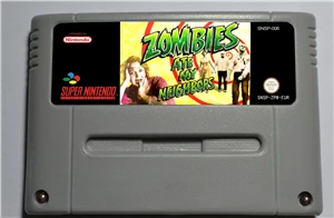 

Zombies Ate My Neighbors PAL - Action Game Card EUR Version only Support NTSC