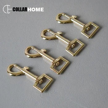 

50pcs snap hook 3/4" 20mm leather belt chain link swivel clasp metal buckle for dog pet leash bag straps sewing accessories