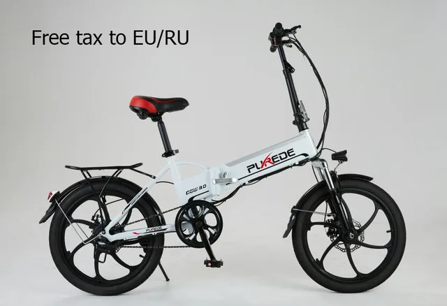 Clearance Electric Bike 20inch Aluminum Foldable Electric Bicycle 48V12.5A Lithium Battery 350W Powerful Scooter Mountain e bike Snow bike 18