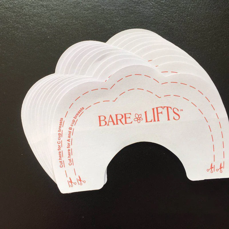 

Disposable Non-Woven Bra Sticker Anti Drooping Sticker Transparent Invisible Chest Lift Chest Sticker 10 Pieces